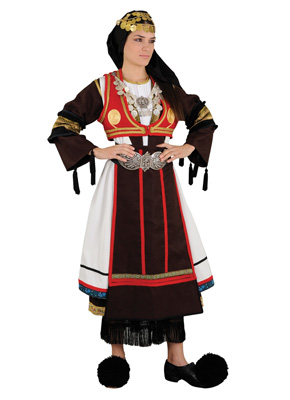 Karaguna Female Traditional Dance Costume